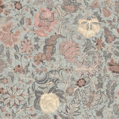 Серая ткань для обивки и штор, Blossom 10