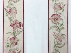 Бежевая ткань с цветами Liz Raya beige