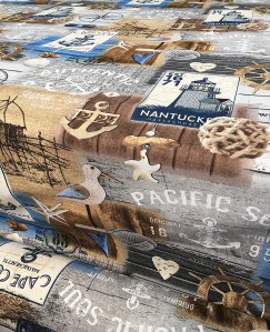 Ткани с морской тематикой Nautilus