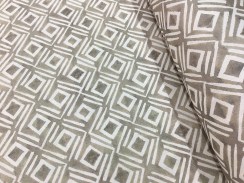 Ткань бежевая геометрия Resort beige