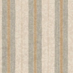 Ткань в бежевую полоску для обивки и штор, Stripe blossom 04